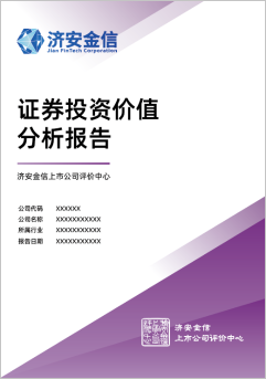 证券投资价值分析报告